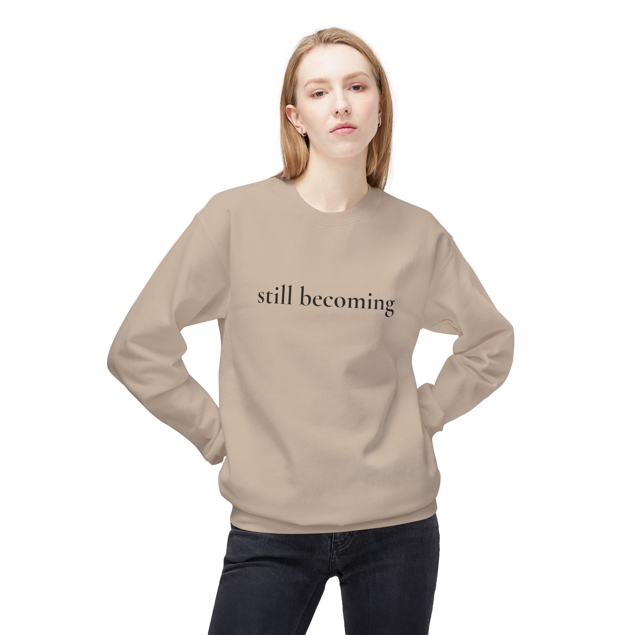 still becoming crewneck sweatshirt