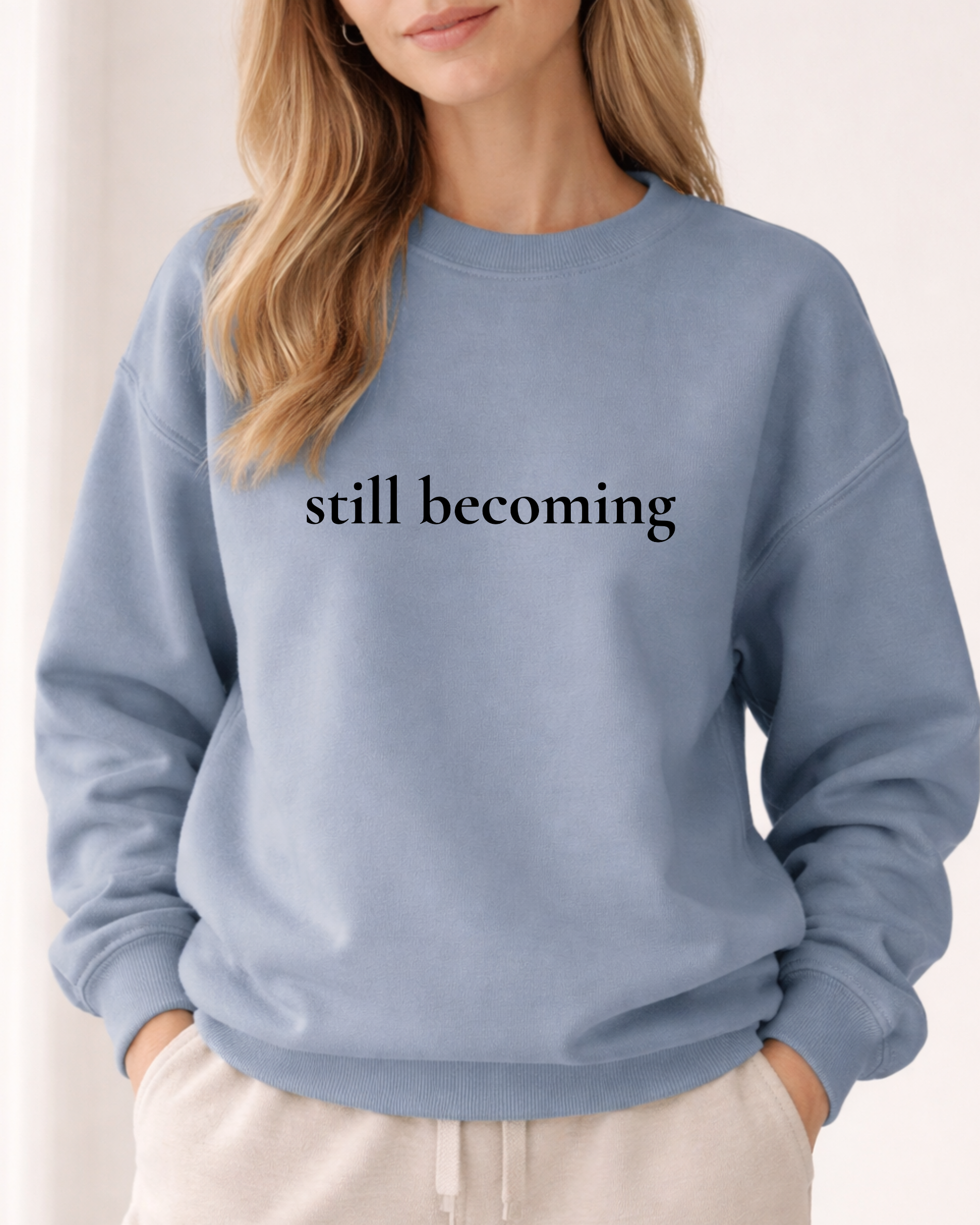 still becoming crewneck sweatshirt
